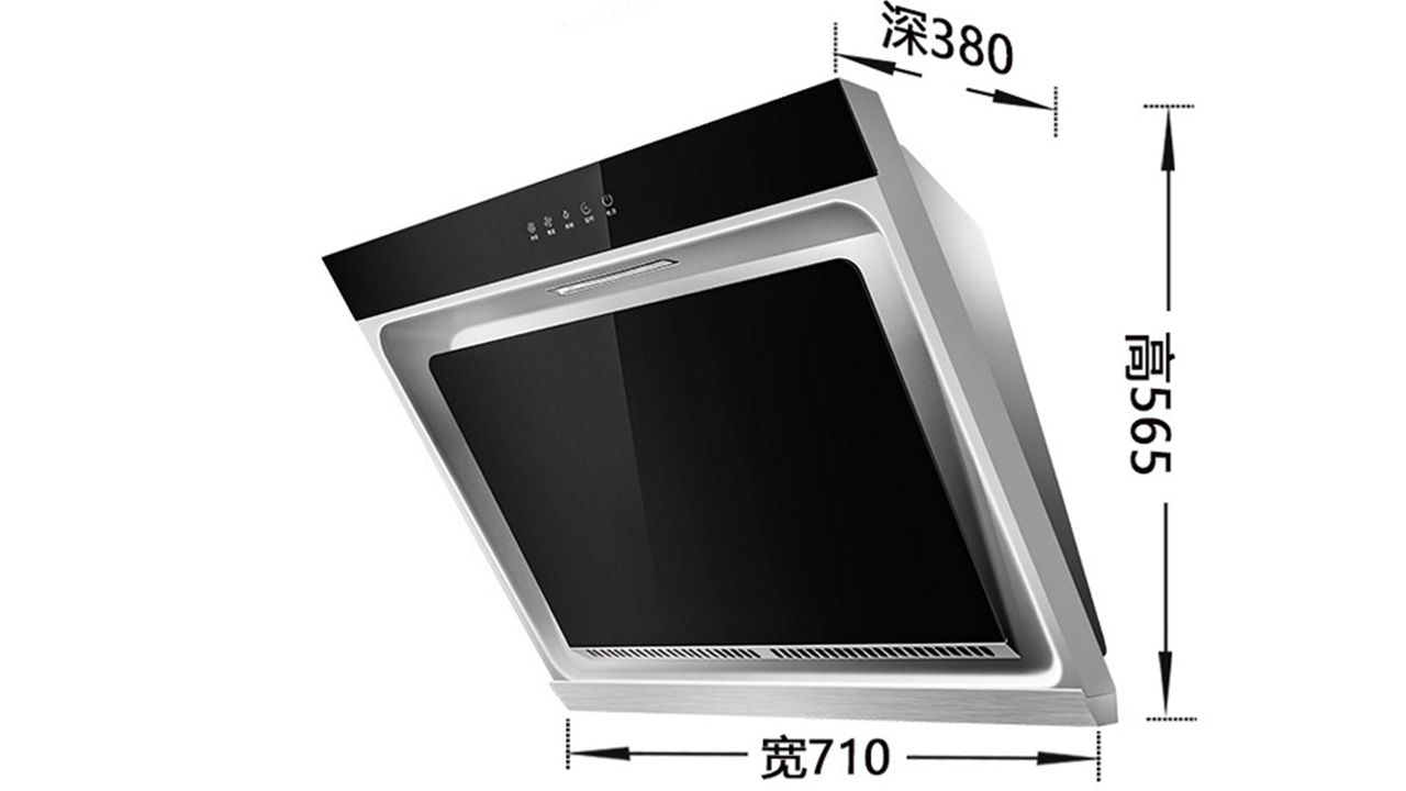 710mm宽小户厨房烟机，小尺寸油烟机工厂
